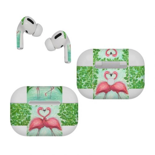 Flamingo Love Apple AirPods Pro Skin