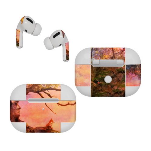 Fox Sunset Apple AirPods Pro Skin