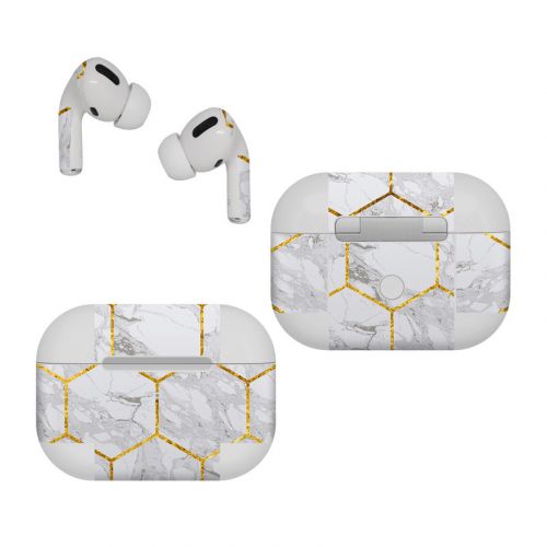Honey Marble Apple AirPods Pro Skin
