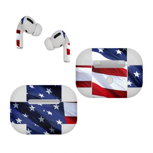 Patriotic Apple AirPods Pro Skin
