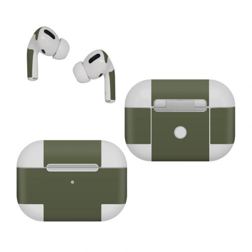 Solid State Olive Drab Apple AirPods Pro Skin