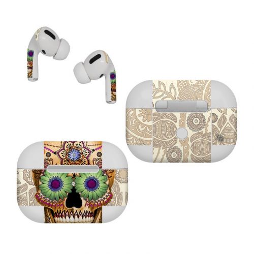 Sugar Skull Bone Apple AirPods Pro Skin