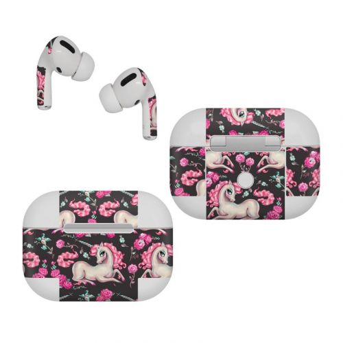 Unicorns and Roses Apple AirPods Pro Skin
