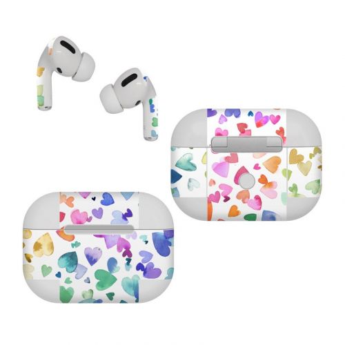 Valentines Love Hearts Apple AirPods Pro Skin