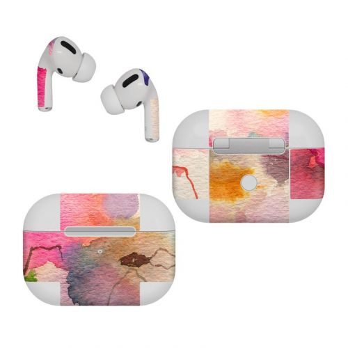 Watercolor Mountains Apple AirPods Pro Skin