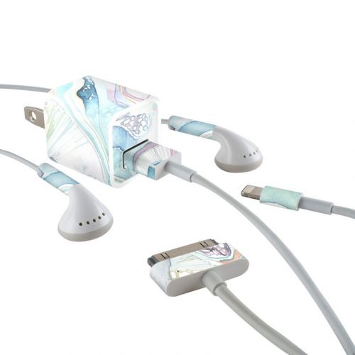 Abstract Organic iPhone Earphone, Power Adapter, Cable Skin