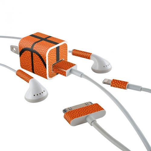 Basketball iPhone Earphone, Power Adapter, Cable Skin
