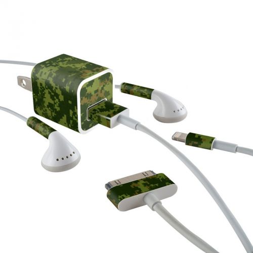 CAD Camo iPhone Earphone, Power Adapter, Cable Skin