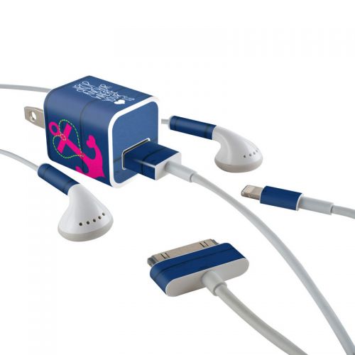 Drop Anchor iPhone Earphone, Power Adapter, Cable Skin