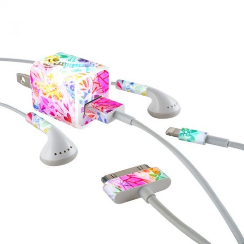 Fairy Dust iPhone Earphone, Power Adapter, Cable Skin