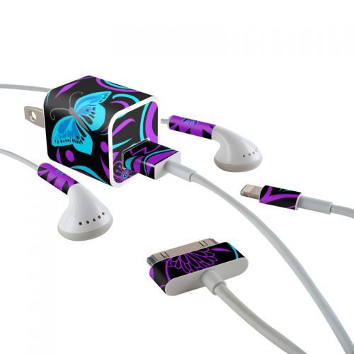 Fascinating Surprise iPhone Earphone, Power Adapter, Cable Skin
