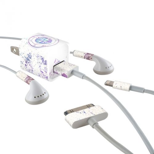Find A Way iPhone Earphone, Power Adapter, Cable Skin