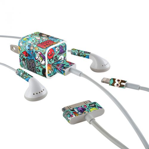 Jewel Thief iPhone Earphone, Power Adapter, Cable Skin