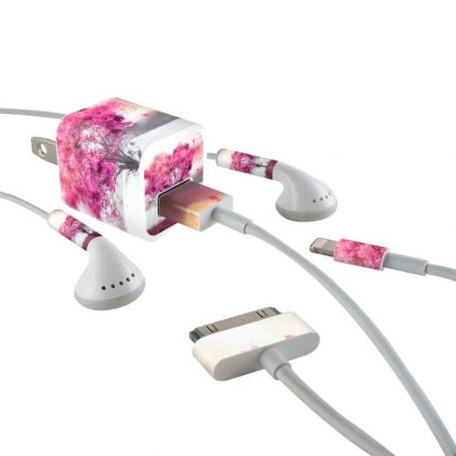 Love Tree iPhone Earphone, Power Adapter, Cable Skin