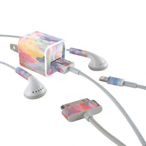 Magic Hour iPhone Earphone, Power Adapter, Cable Skin