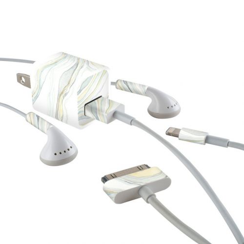 Sandstone iPhone Earphone, Power Adapter, Cable Skin