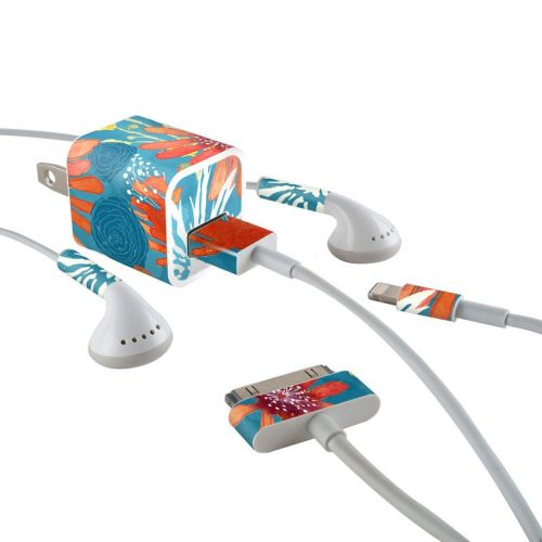 Sunbaked Blooms iPhone Earphone, Power Adapter, Cable Skin
