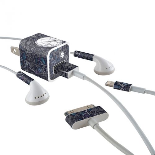 Time Travel iPhone Earphone, Power Adapter, Cable Skin