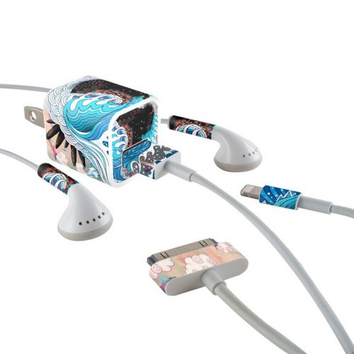 Unstoppabull iPhone Earphone, Power Adapter, Cable Skin