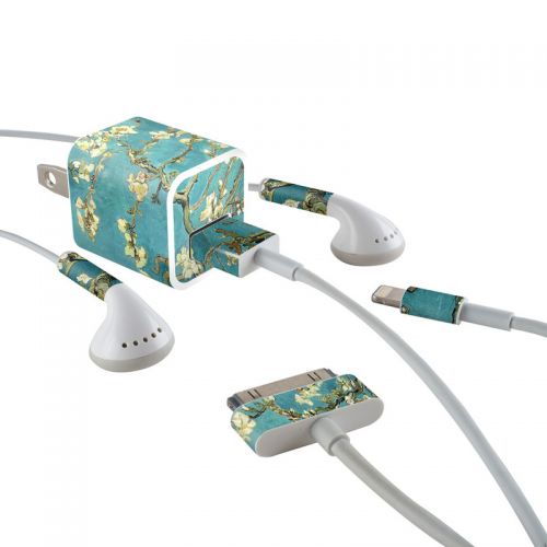Blossoming Almond Tree iPhone Earphone, Power Adapter, Cable Skin