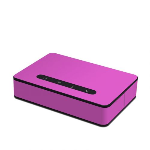 Solid State Vibrant Pink Amazon Echo Connect Skin