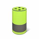 Solid State Lime Amazon Echo 2nd Gen Skin