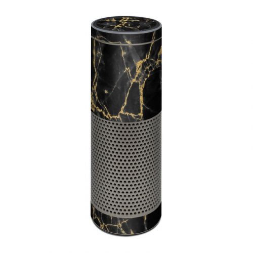 Black Gold Marble Amazon Echo Plus 1st Gen Skin