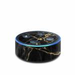 Black Gold Marble Amazon Echo Dot 2nd Gen Skin