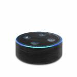 Black Woodgrain Amazon Echo Dot 2nd Gen Skin