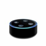 Solid State Black Amazon Echo Dot 2nd Gen Skin
