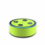 Solid State Lime Amazon Echo Dot 2nd Gen Skin