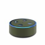 Solid State Olive Drab Amazon Echo Dot 2nd Gen Skin