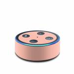Solid State Peach Amazon Echo Dot 2nd Gen Skin