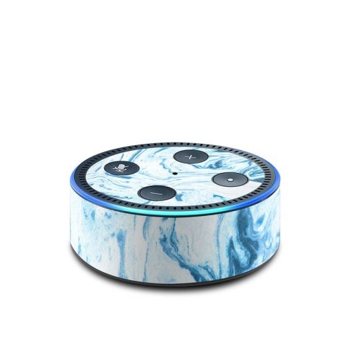 Azul Marble Amazon Echo Dot 2nd Gen Skin