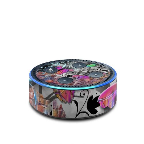 Butterfly Wall Amazon Echo Dot 2nd Gen Skin