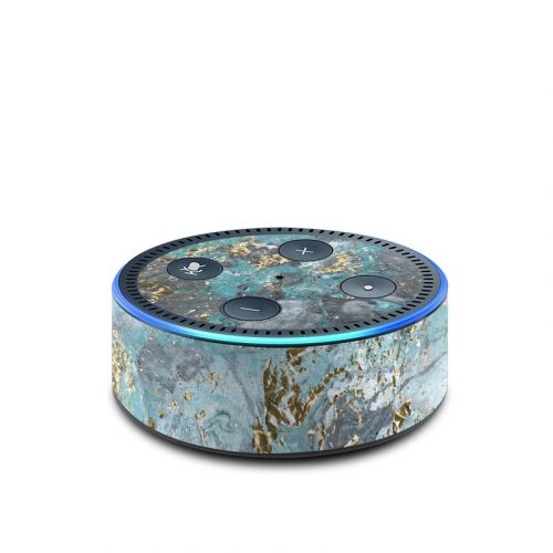 Gilded Glacier Marble Amazon Echo Dot 2nd Gen Skin