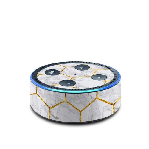 Honey Marble Amazon Echo Dot 2nd Gen Skin