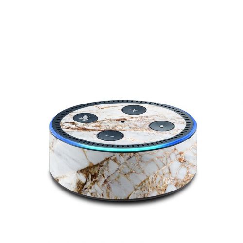 Hazel Marble Amazon Echo Dot 2nd Gen Skin
