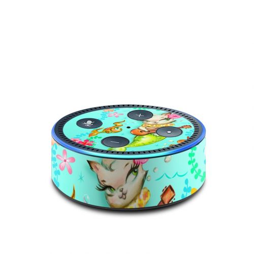 Merkitten with Ukelele Amazon Echo Dot 2nd Gen Skin