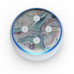 Abstract Organic Amazon Echo Dot 3rd Gen Skin