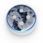 Blue Blooms Amazon Echo Dot 3rd Gen Skin