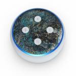 Gilded Glacier Marble Amazon Echo Dot 3rd Gen Skin