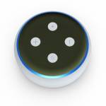 Solid State Olive Drab Amazon Echo Dot 3rd Gen Skin