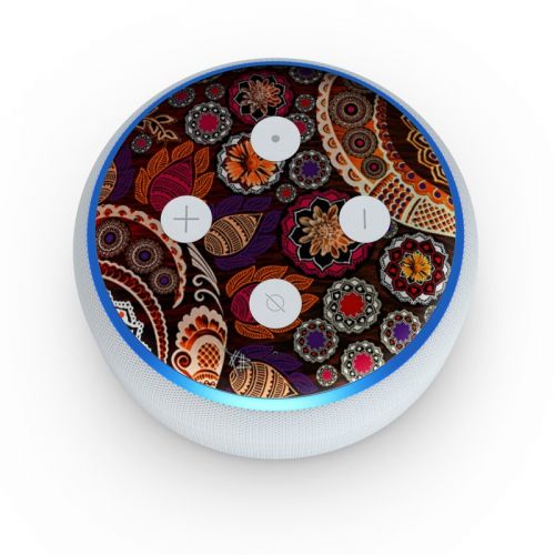 Autumn Mehndi Amazon Echo Dot 3rd Gen Skin