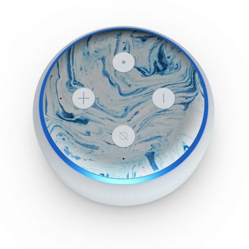 Azul Marble Amazon Echo Dot 3rd Gen Skin