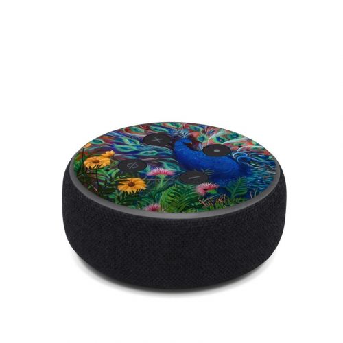 Coral Peacock Amazon Echo Dot 3rd Gen Skin