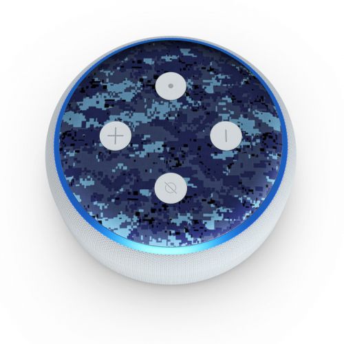 Digital Sky Camo Amazon Echo Dot 3rd Gen Skin