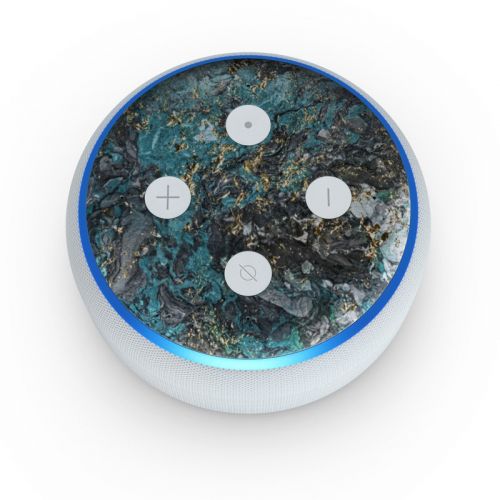 Gilded Glacier Marble Amazon Echo Dot 3rd Gen Skin