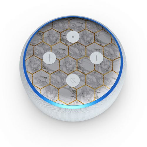 Honey Marble Amazon Echo Dot 3rd Gen Skin