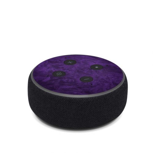 Purple Lacquer Amazon Echo Dot 3rd Gen Skin